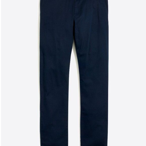 J. Crew Factory H3167 Navy Slim-fit Flex Chino Pant For Men size 28/32 EUC - Picture 6 of 9